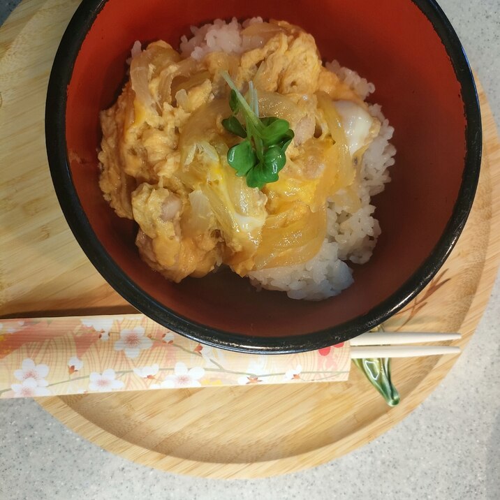 かんたん親子丼